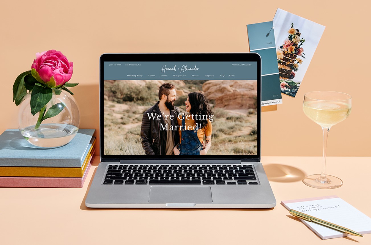 Captivating Wedding Website Examples to Say “I Do” 1