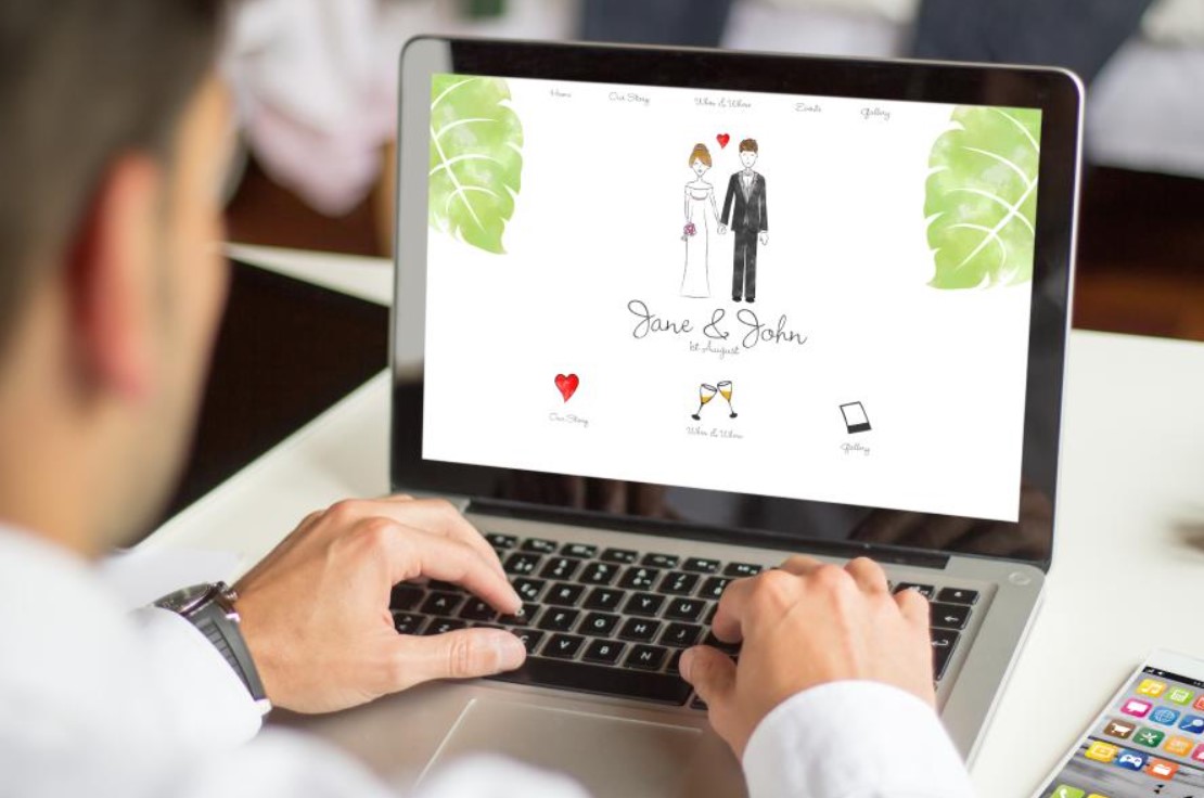 Captivating Wedding Website Examples to Say “I Do” 3